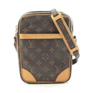 LOUIS VUITTON Brown Monogram Leather Shoulder Bag